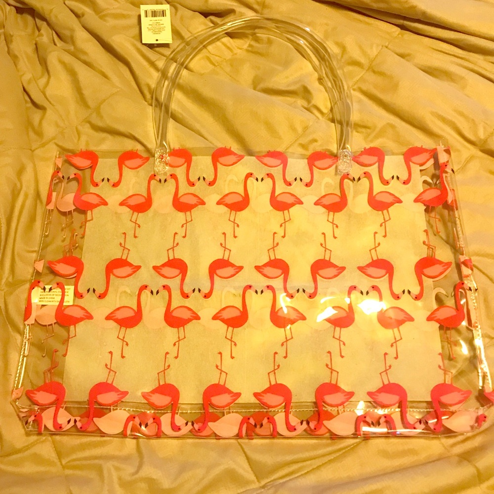 Flamingo beach bag! 💕